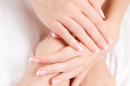 Beauty Of The Hands - With French Manicure